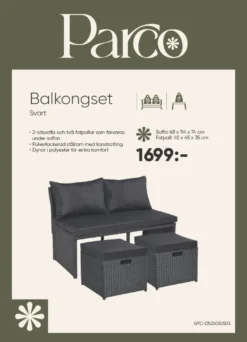 Balkongset