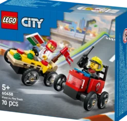 LEGO® City - Pizzabil mot brandbil – racingpaket