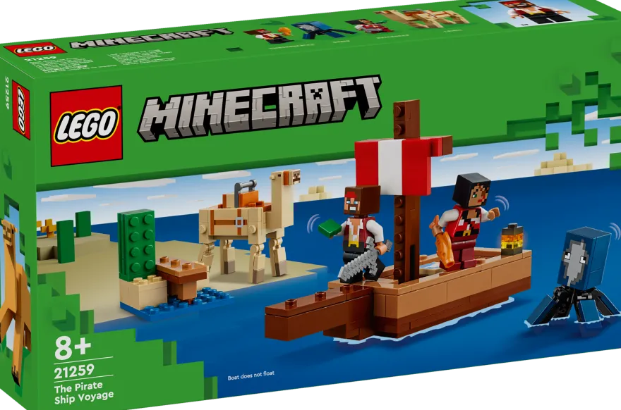 LEGO® Minecraft® - Piratskeppsresan