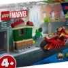 LEGO® Super Heroes Marvel - Iron Man med motorcykel och Hulk