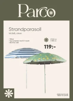 Strandparasoll