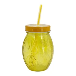 Sugrörsmugg Citron