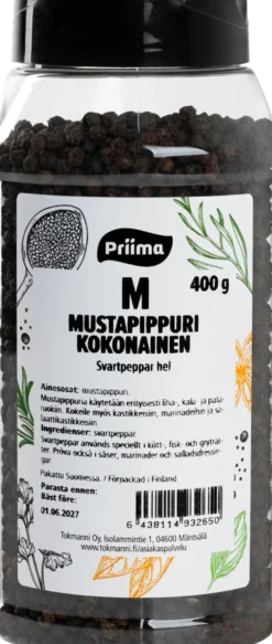 Svartpeppar Hel