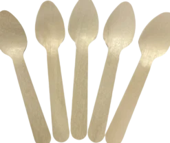 Trädessertskedar
